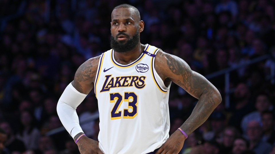 James has been with the Lakers since 2018