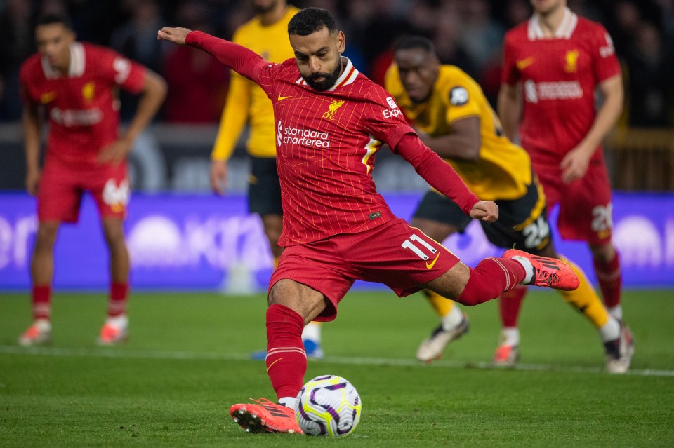 While Salah is joint fifth on 184, but he again doesn't make McCoist's top three