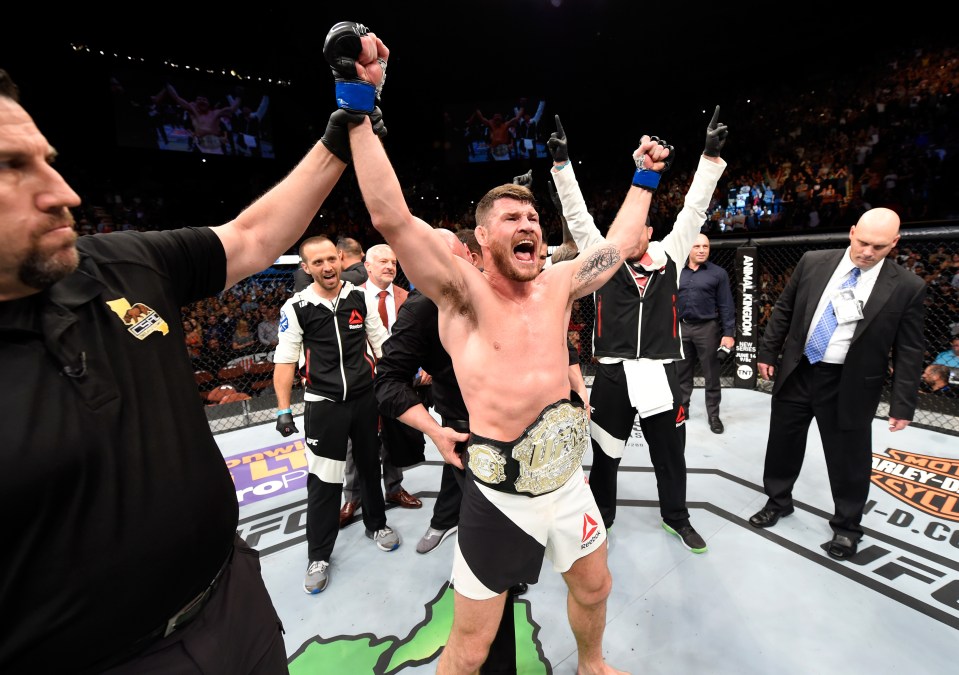 Bisping claimed the middleweight belt after knocking out Luke Rockhold at UFC 199