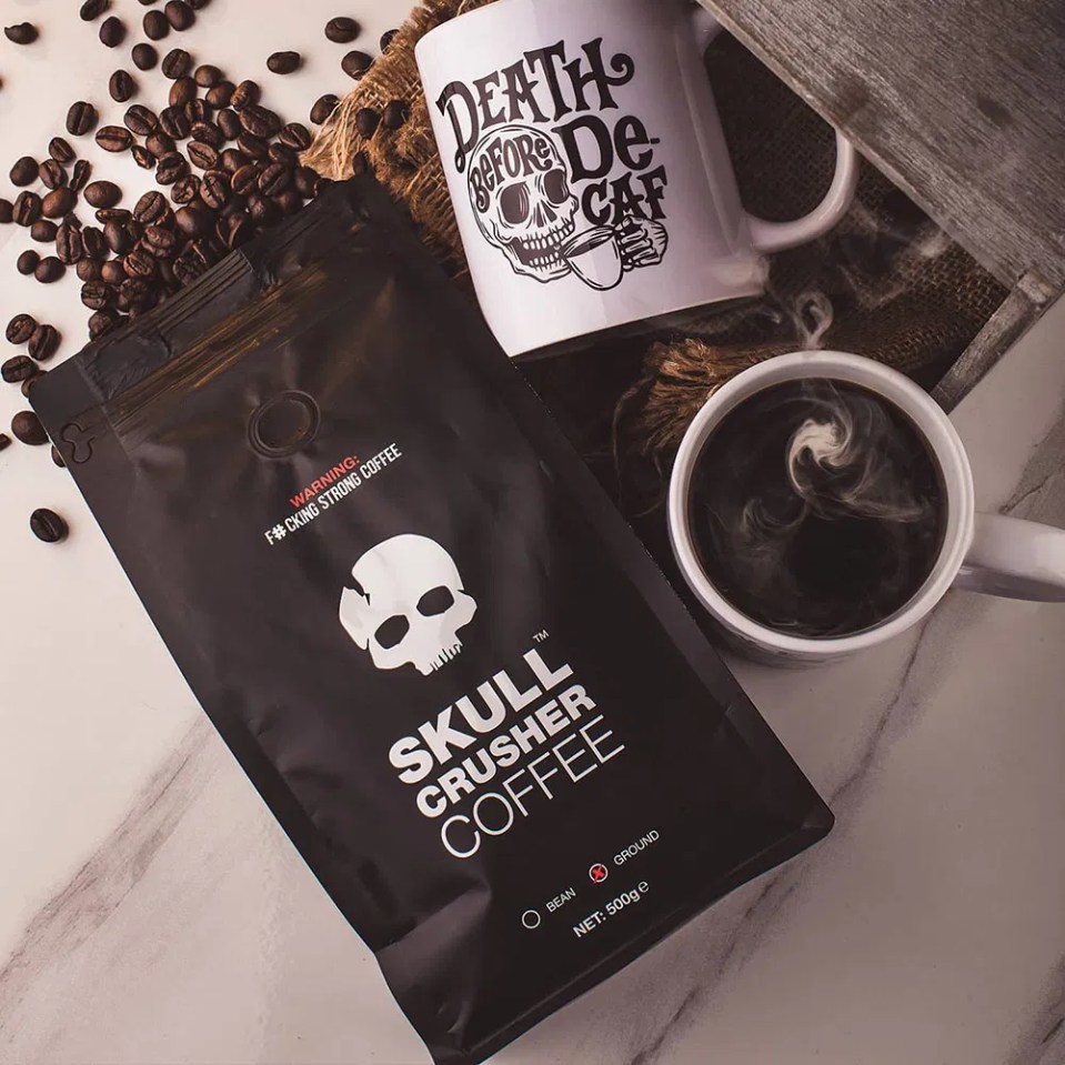 Skull Crusher subscriptions include a free mug every three months