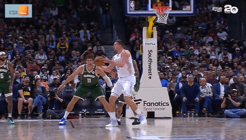 Jokic's assist was described as the best of the season by many fans